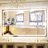 Eleen Rectangular Gold Frame Modern High Lumen Lighted LED Mirror Anti-Fog Wall Mounted Bathroom Vanity Mirror with Lights Large Dimmable Makeup Mirror Home Decor Mirror(Horizontal/Vertical)-86782371-86782369
