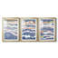 ABSTRACT Series cmxxv - impression encadrée de qualité supérieure sur mesure mat - 3 pièces-738731748-738736410