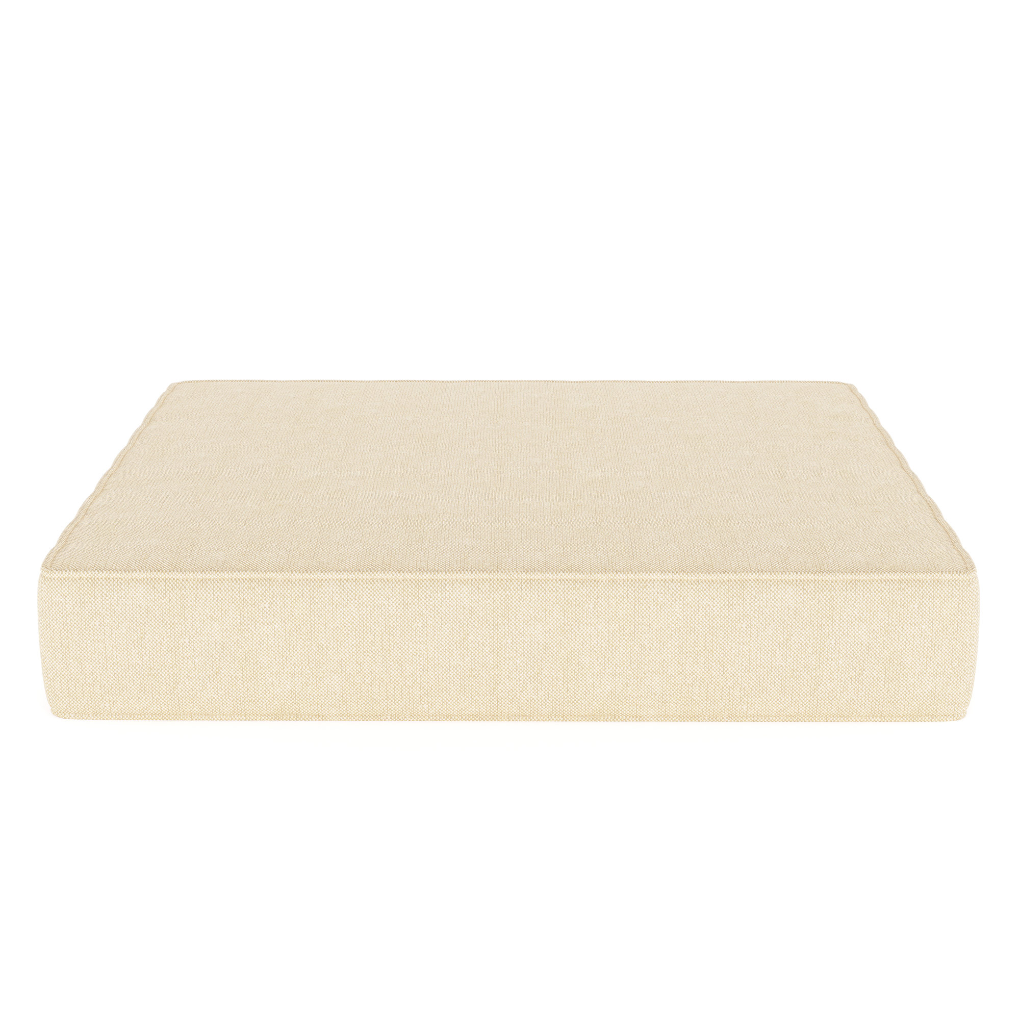 Sunbrella® Outdoor Ottoman Cushion, 4" H x 24" W x 20.5" D, Canvas Canvas Sunbrella® Canvas