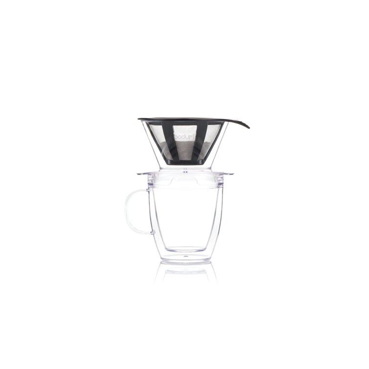 Bodum Double Wall Pour Over Coffee Maker, 34 oz.