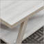 Table basse à plateau relevable Athens avec rangement caché et tabourets polyvalents au fini blanc Athens-1978327636-1978327631