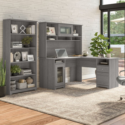 Shelonda 3 Piece Computer Desk Office Set