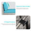 Ensemble de canapé modulaire d'extérieur en osier 6 pièces Muphyer-1559957509