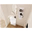 Meuble-lavabo autoportant de 23 po avec lavabo et support de rangement, portes à fermeture douce-343929032