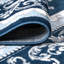 Tapis bleu marine / bleu Reilly-293180059