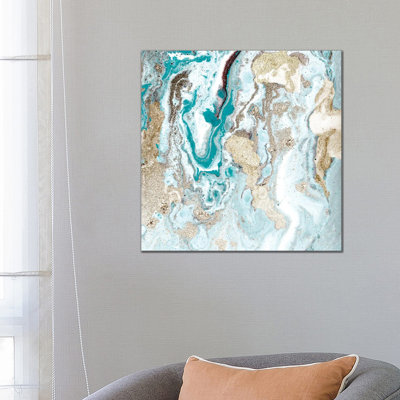 Turquoise II by Kimberly Allen - Wrapped Canvas Print