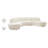 Isnesh Velvet Curved Sectional Symmetrical