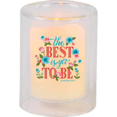 Bougeoir Votive The Best Is Jet To