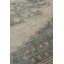 Tapis turc vintage en laine noué à la main beige style Oushak rétro circa 1940 5 pi 7 po x 10 pi 2 po