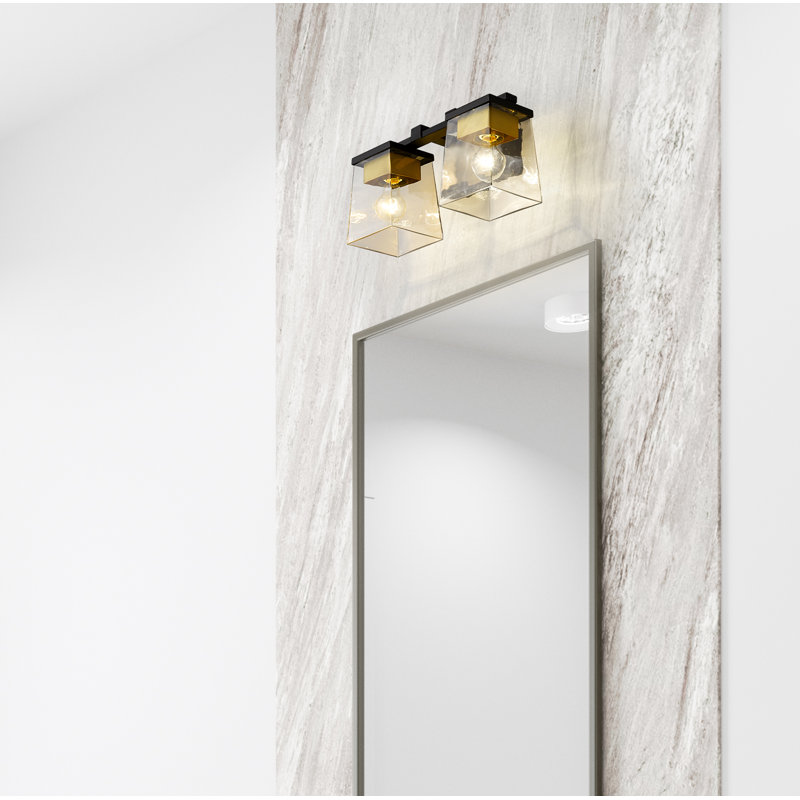 Braydon 2 - Light Dimmable Vanity Light, Olde Brass
