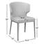 Chaise de salle à manger Delaney beige chaud - ensemble de deux-795054544