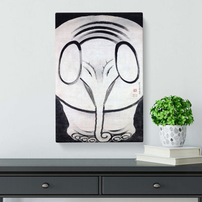 Elephant by Ito Jakuchu - Wrapped Canvas