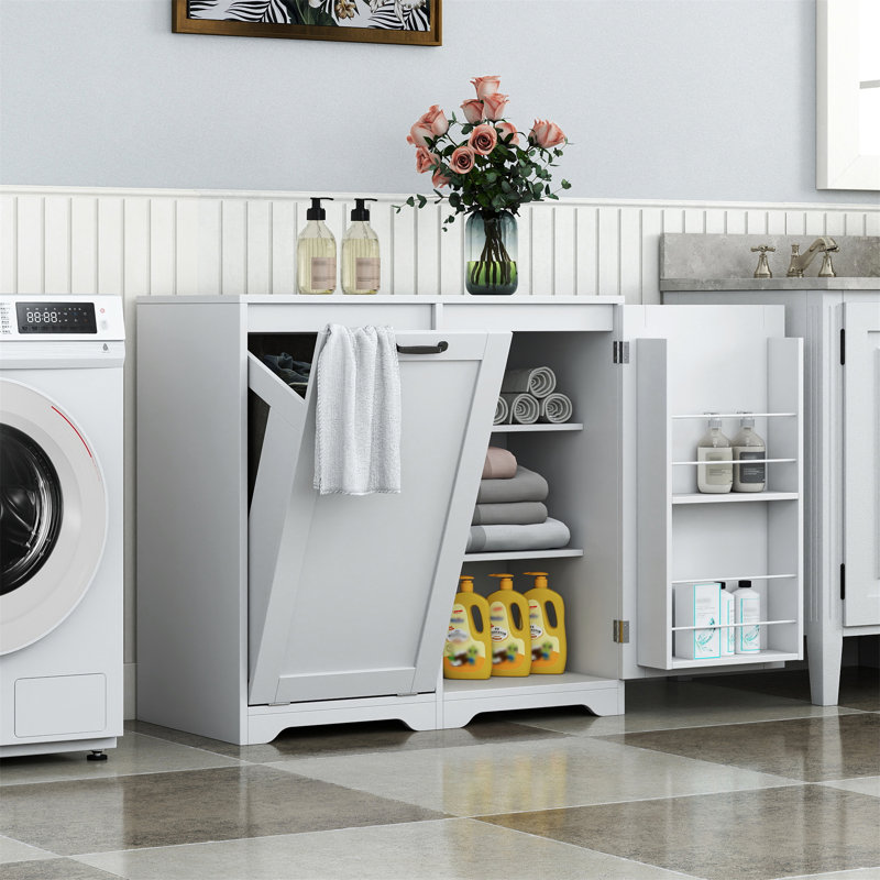Laundry Cabinet With Doors And Shelf