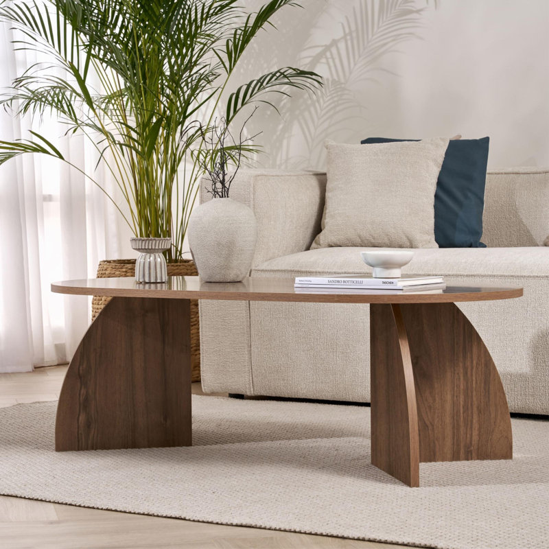 Coffee Table, Natural Walnut Effect