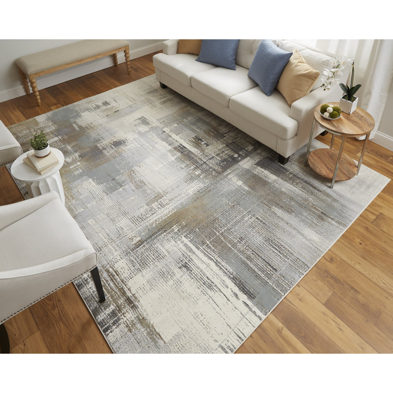 Rohaan Performance Abstract Indoor Rug, Rectangle 9' x 12'