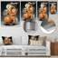 Sculpture en fil d'or - Décoration murale spirales abstraites en métal-848194897