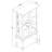 Curio Cabinet Lighted Curio Display Cabinet With Open Storage Space,Solid Wood Legs And Adjustable Shelves, Acrylic Mirrored Back Panel, Tempered Glass Doors,3 Tier And One Open Space(E26 Light Bulb N