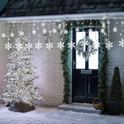 Guirlande de Noël flocons de neige