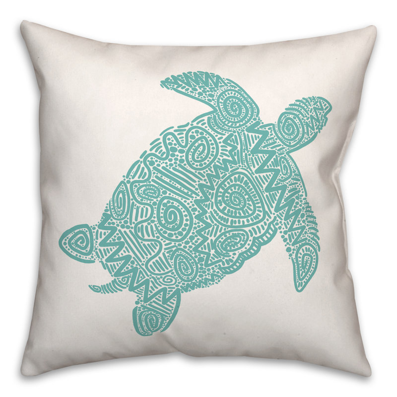 Throw Pillow, Teal