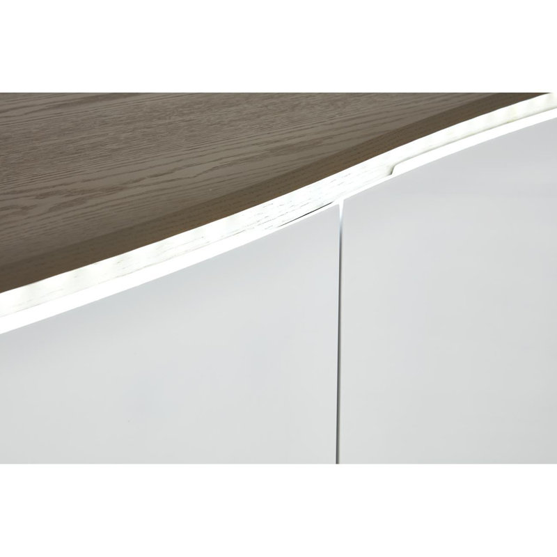 Rick 50cm Sideboard, Brown/White