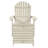 Anette Outdoor Adirondack Chair With Ottoman-910188976