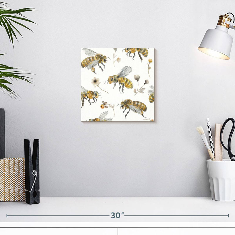 Brampt Fields Of Gold Pattern IV, 10" H x 10" W