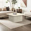 Table basse carrée cannelée 31,5 po Aurel-1352246300