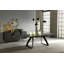 Vespi Extendable Metal Base Dining Table-114520276