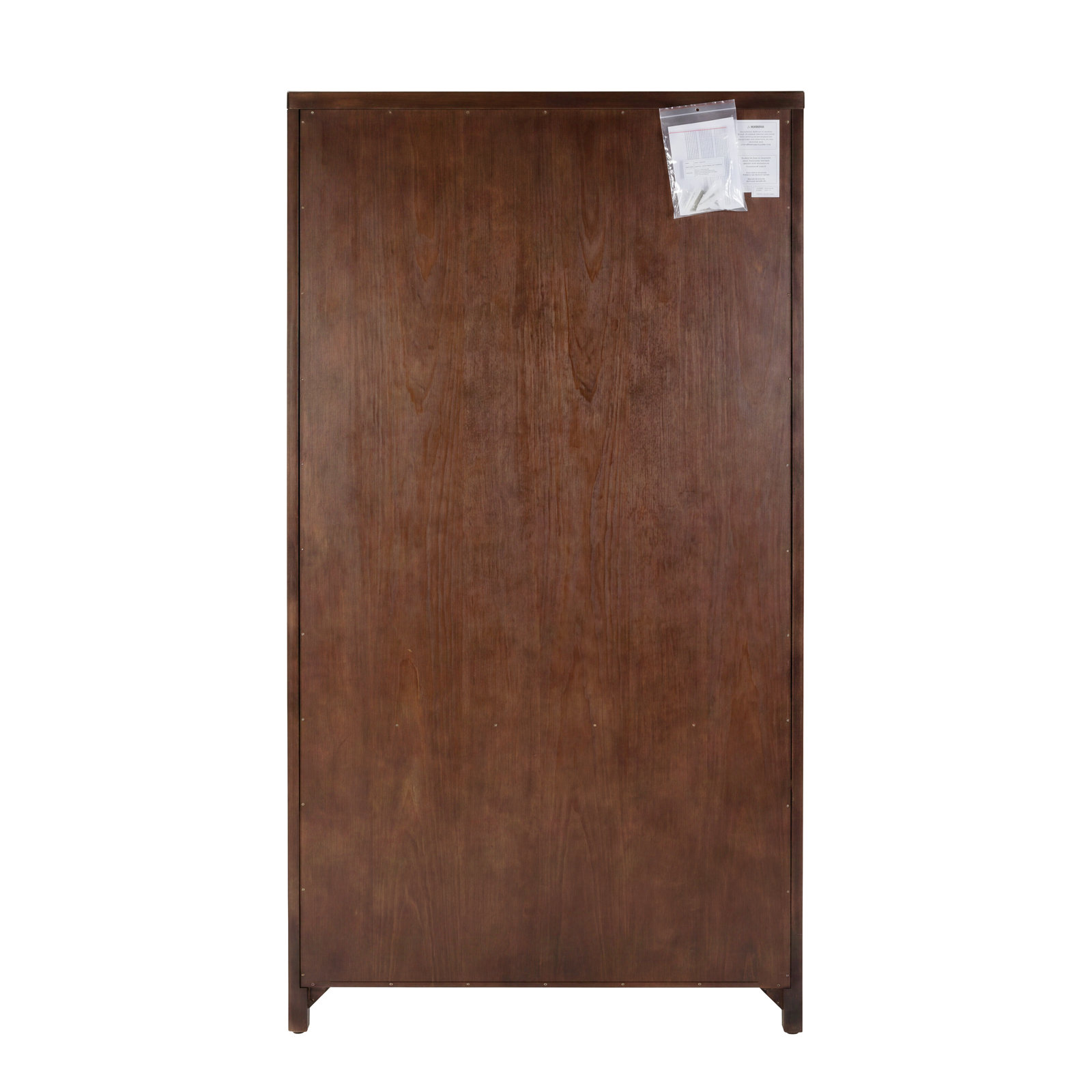 2-Drawer Armoire, Walnut