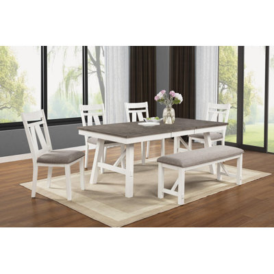 D215 - Lindsy 6PC Rectangular Dining Set