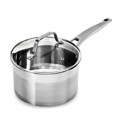 Blackmoor 18cm Pro Stainless Steel Saucepan With Lid