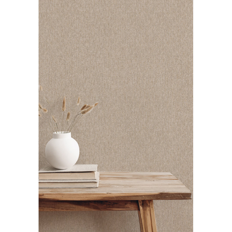 Tyngsborough Tweed Wallpaper, Nautral