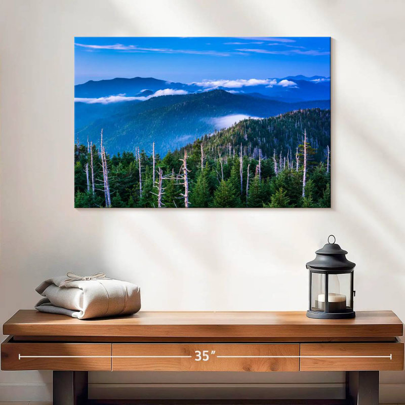Alvord Great Smoky Mountain Landscape, 16" H x 24" W