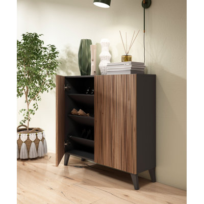 15 Pair Shoe Storage Cabinet