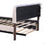 Lit plateforme tapissier avec lit gigogne double Teddy-956714922-956714935
