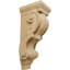 Corbeaux de bois prêts à être peints ou teints - H 10 po x l 5 po-93758574