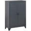 Armoire de rangement industrielle en acier avec tablettes de rangement