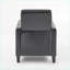 Fauteuil inclinable à pousser | Conception ergonomique élégante | Noir | Cuir PU