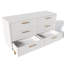 Amon 120cm W 6 - Drawer Chest of Drawers
