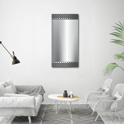 Metal Background - Wrapped Canvas Print