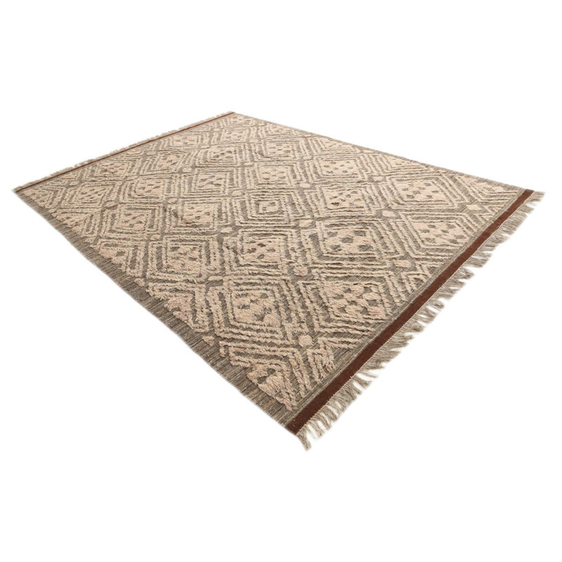 Tapis brun Iniguez