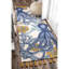 Tapis bleu / orange Thomas Paul-973962577