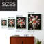 Reproduction encadrée FLORAL Series DCCXCVII - bois massif-307050438-307050436