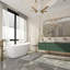 Baignoire autoportante en acrylique 59,05 po x 29,52 po