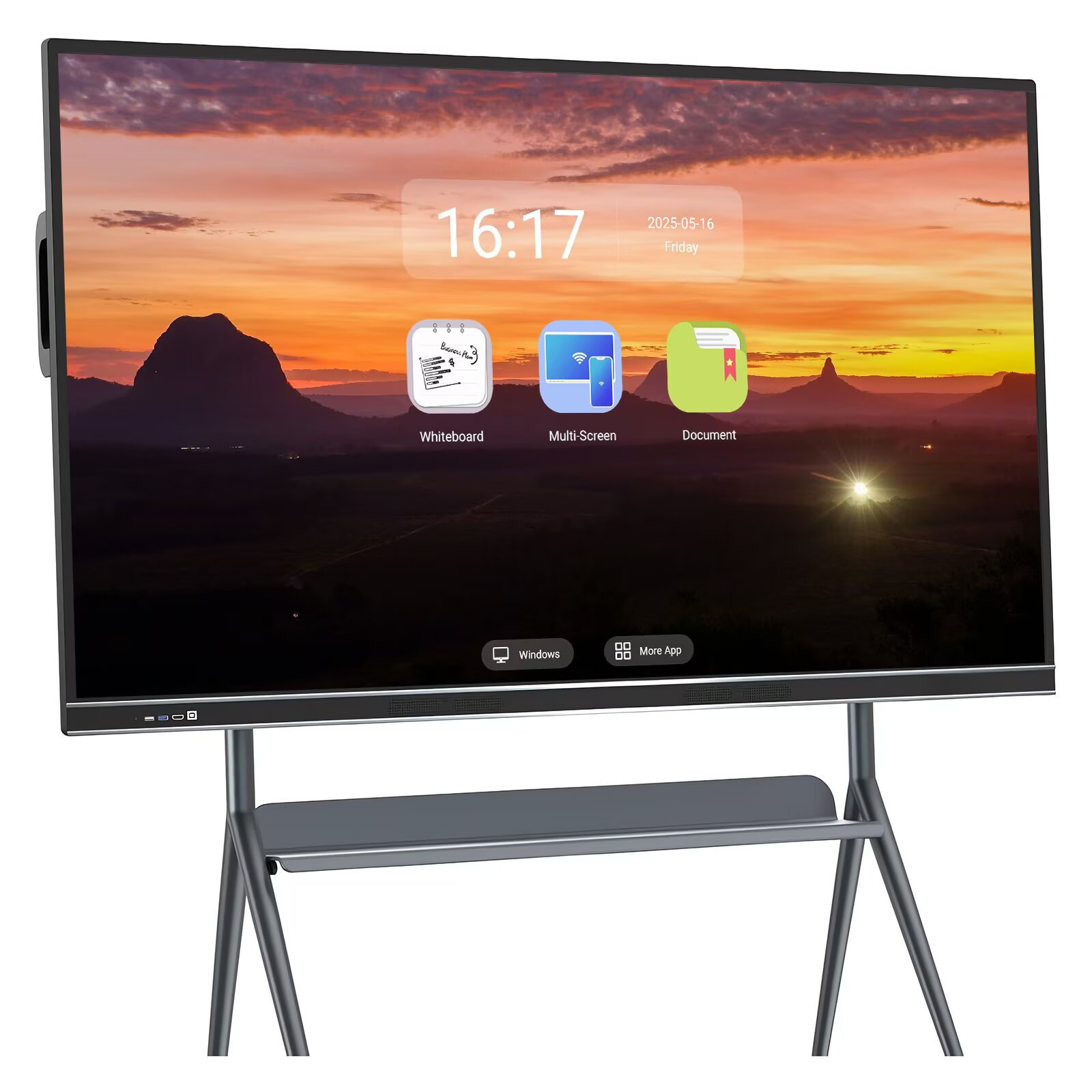 JYXCN Smart Board 86 Inch Interactive Digital Whiteboard with Screen ...
