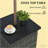 Square Outdoor End Table,Wicker Side Table With Umbrella Hole-205628795