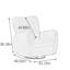 Fauteuil inclinable pivotant rembourré Smayan-100253532