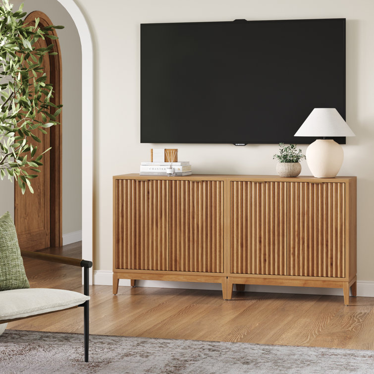 Jasper 2-Pack Solid Wood Accent Cabinet