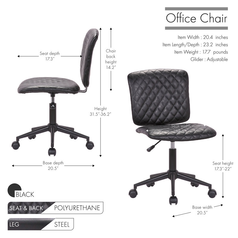 Office Chair, Black