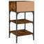 Dungall 35cm W Iron Bedside Table-1133635092